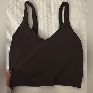Women's espresso brown tank